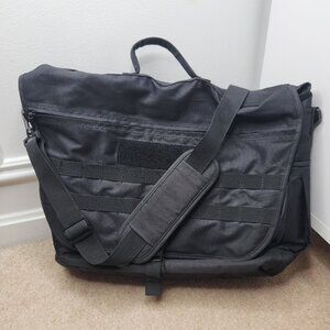 Sandpiper of California S.O.C. Black Frag Bag Laptop Messenger Bag Tactical